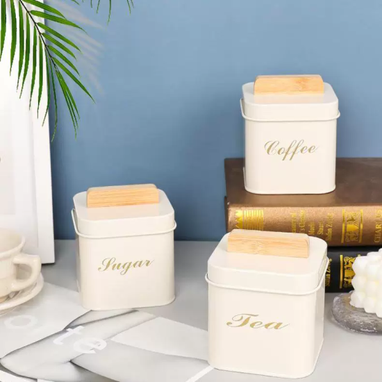 Metal Spices Set 3 Pcs